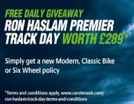 Win a Ron Haslam Honda Racing School trackday