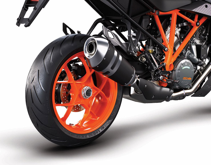 motorbike engine and wheel