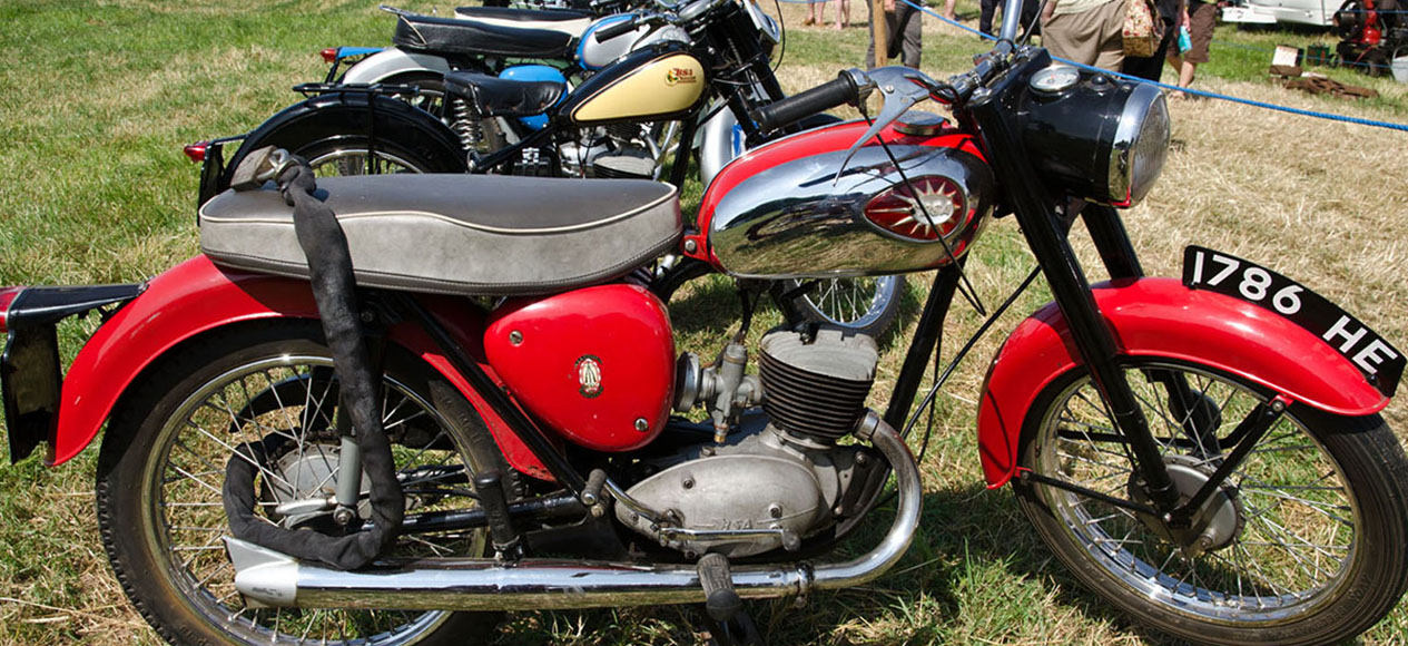 Classic motorbikes for beginners
