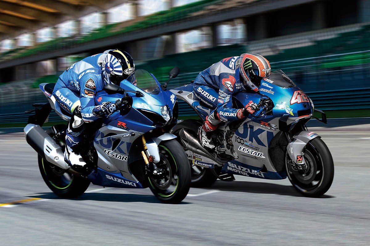 gsxr-and-MotoGP-racing
